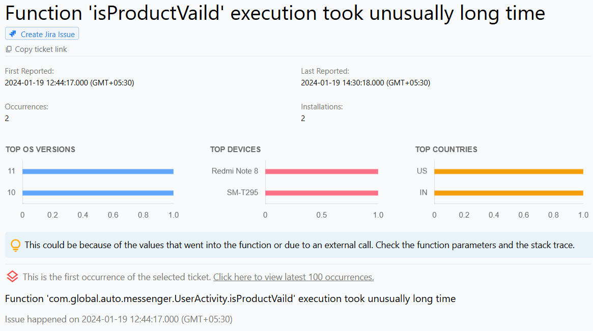 Crucial Feature Issues