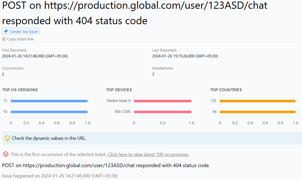 HTTP Error Handling